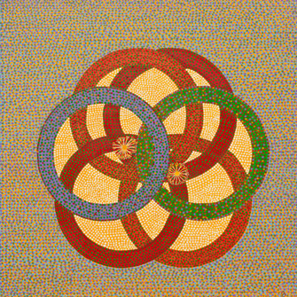 life energy series acrylic painting